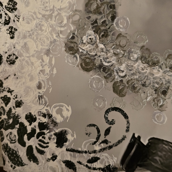 HANDCRAFTED Abstract Frida Kahlo Painting HANDPAINTED HANDMADE Wall Art Decor - Picture 14 of 17